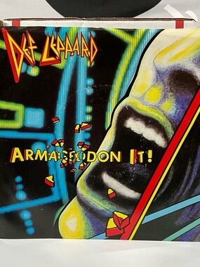 Def Leppard "Armageddon It" 7” 45rpm Picture Sleeve Mercury